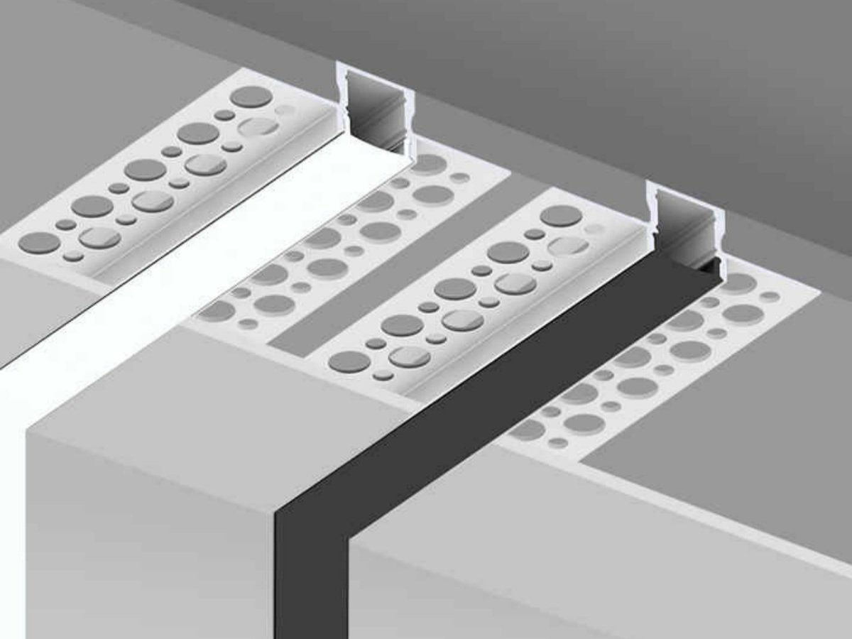 Plasterboard LED Profile Light for Embedded Ceiling Lighting