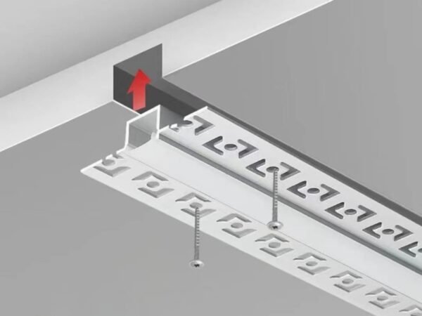 How do I choose a drywall LED channel for my ceiling lighting?