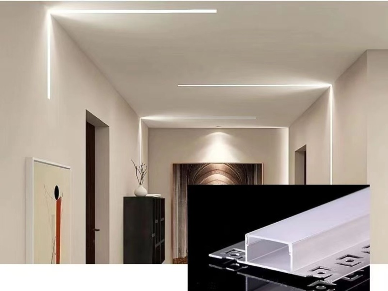 cómo elegir un canal led de cartón yeso para mi iluminación de techo？
