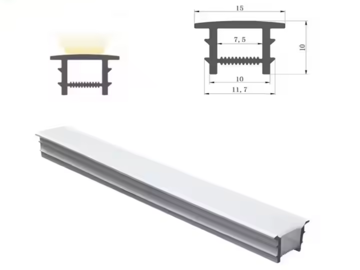 Recessed LED Profile,LED strip diffuser,LED light diffuser strip.,led channeling,led strip lights diffuser
